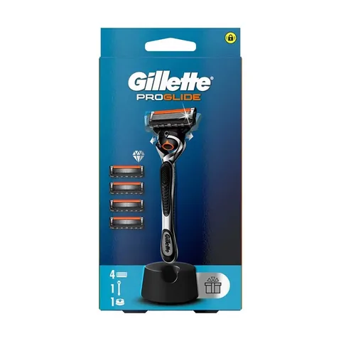 Gillette ProGlide Rasierer Set mit Ersatzklinge und Stand