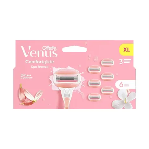 Gillette Venus Comfortglide Spabreeze Razor Head 6 pcs