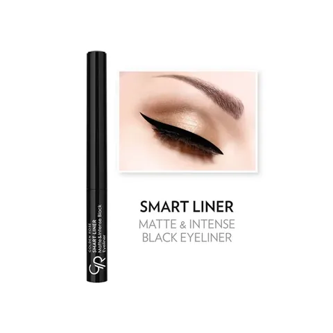 Golden Rose Smart Liner Matte&int. Black Eyeliner