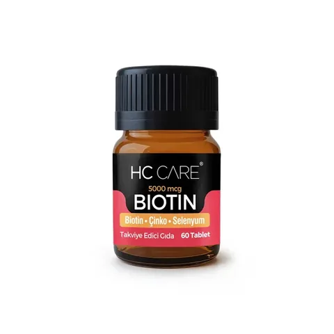 Hc Care Hair Vitamin Biotin 60 tablets