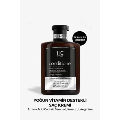 Hc Care Intensive Vitamin Support Hair Conditioner 340 ml