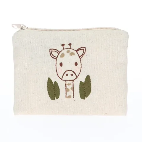 Kedv Giraffe Embroidered Wallet
