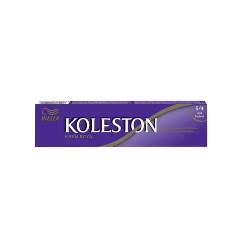 Wella Koleston صبغة ويلا كولستون أحادية الأنبوب 5/4 كستنائي فاتح