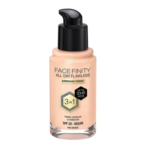Max Factor Facefinity 3 in1 foundation No: 55 beige