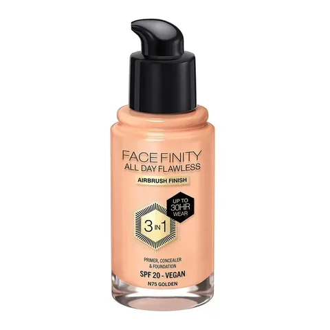 Max Factor Facefinity 3 in1 foundation No: 75 golden