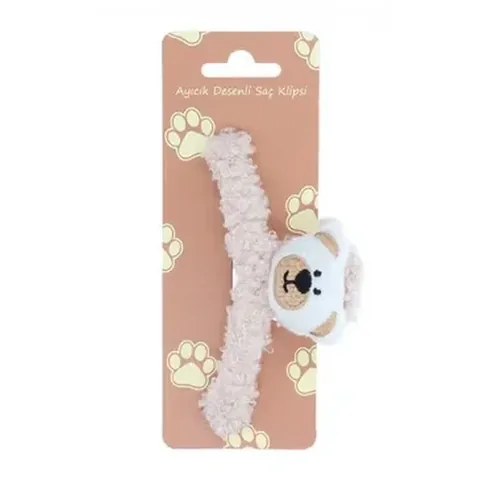 Miine Bear Rake Buckle Beige