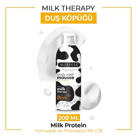 Morfose Milk Therapy Shower Foam 200 ml