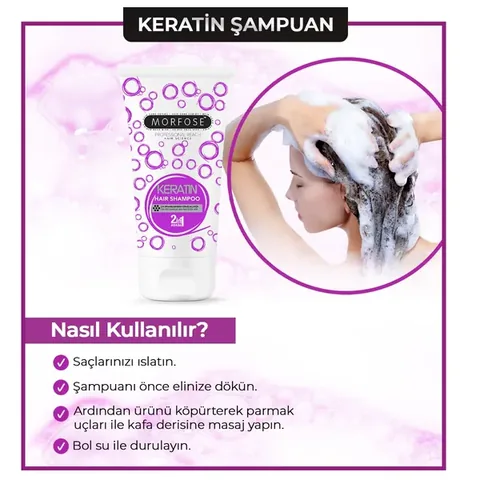 Morfose Shampoo Keratin 50 ml