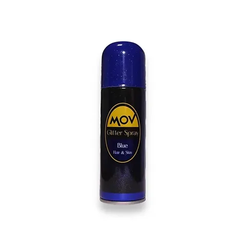 Mov Glitter Spray Blue