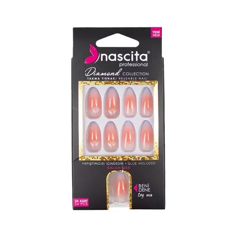 Nascita Stone False Nails 24 pcs S253
