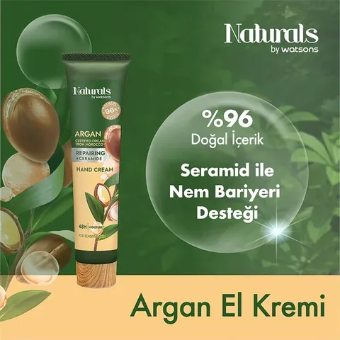 Naturals By Watsons Argan Hand Cream 30 ml