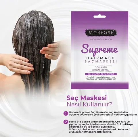 Morfose Supreme Hair Mask Travel Size 25 ml