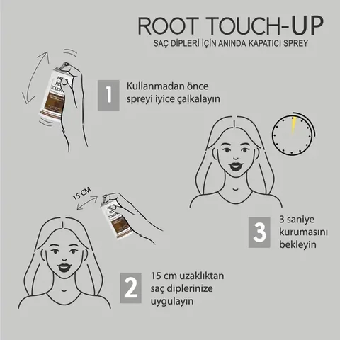 Neva Root Touch-up Concealer Spray Dark Blonde 75 ml