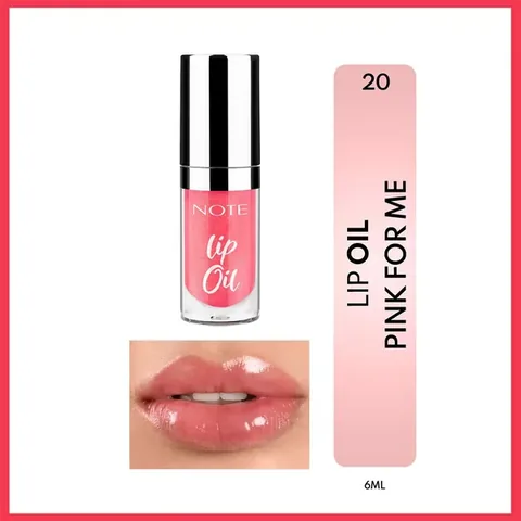 Note Lip Oil Moisturizing And Shining Lip Care Oil 20 pink For Me Pink