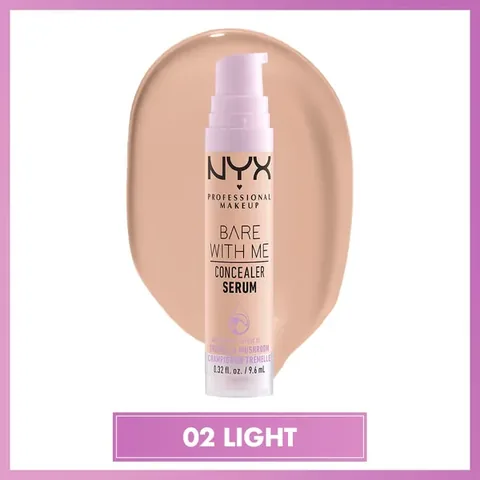 Nyx Professional Makeup Bare With Me Concealer Serum 02 light