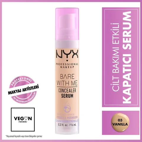 Nyx Professional Makeup Bare With Me Concealer Serum 03 vanilla