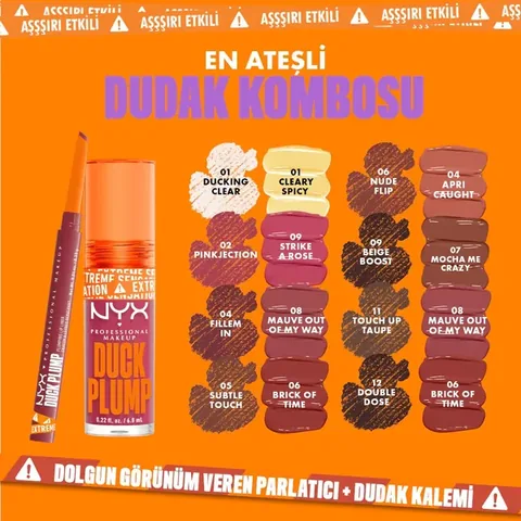 Nyx Professional Makeup Duck Plump Lip Pencil Fill Em In