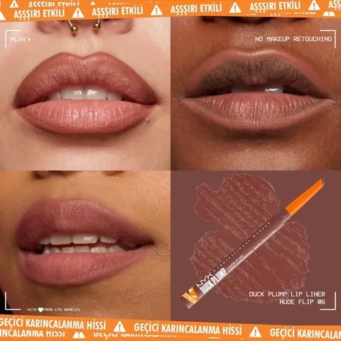 Nyx Professional Makeup Duck Plump Lip Pencil Nude Flip