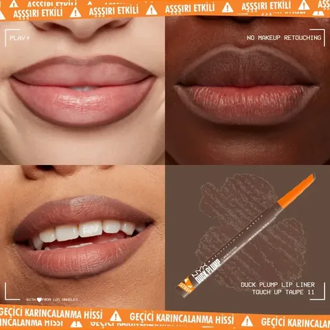 Nyx Professional Makeup Duck Plump Lip Pencil Touch Up Taupe