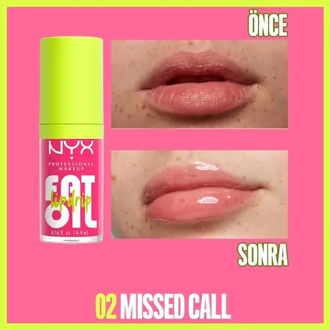 Nyx Professional Makeup Fat Oil Lip Drip Shine Lip Oil Missed Call