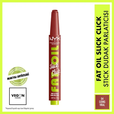 Nyx Professional Makeup Fat Oil Slick Click Shine Lip Balm 04 going Viral