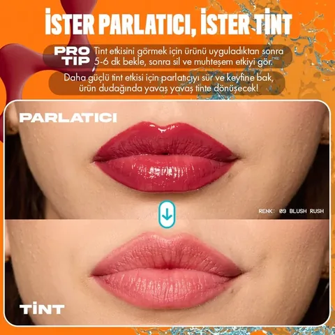 Nyx Professional Make Up Lip Iv Lip Gloss Tint Berry Thirsty