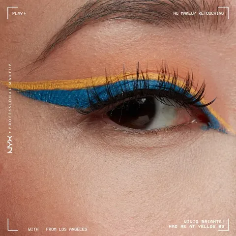 Nyx Professional Makeup Vivid Brights Liquid Eyeliner Had Me At Yellow