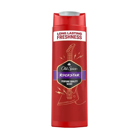 Old Spice Rockstar Men's Shower Gel And Shampoo 400 ml