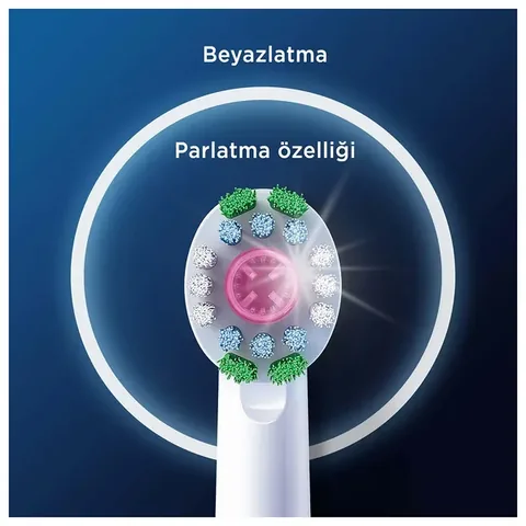 Oral-b 3 D Whitening Rechargeable Toothbrush Replacement Heads 4-pcs