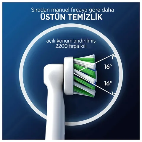 Oral-b Cross Action Replacement Head 6 pcs