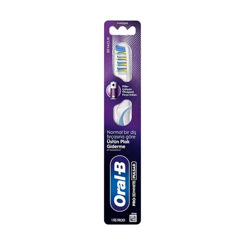 Oral-B Pulsar Medium Zahnbürste für gründliche Reinigung & Aufhellung