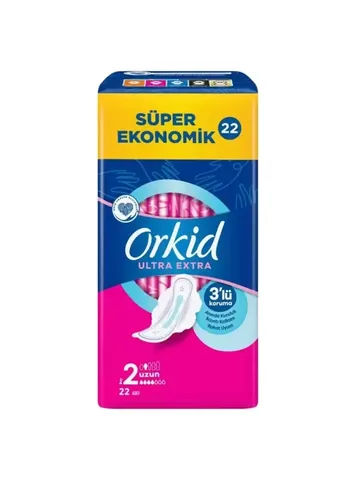 Прокладки гигиенические Оркид Ультра Экстра Длинные 22 шт