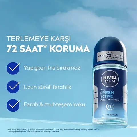 Nivea Fresh Roll-on 50 ml And Roll-on 25 ml Set