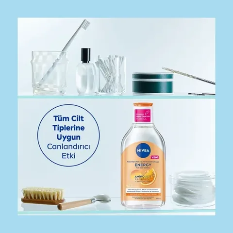 Nivea Micellar Make-up Remover Water Energy 400 ml