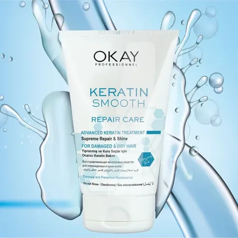 Okay Professionnel Keratin Smooth Repair Care Cream 100 ml
