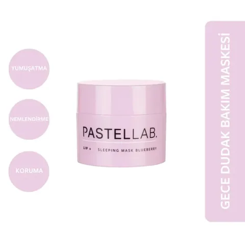 Pastellab. Lip Sleeping Mask Lip Care Mask Blueberry