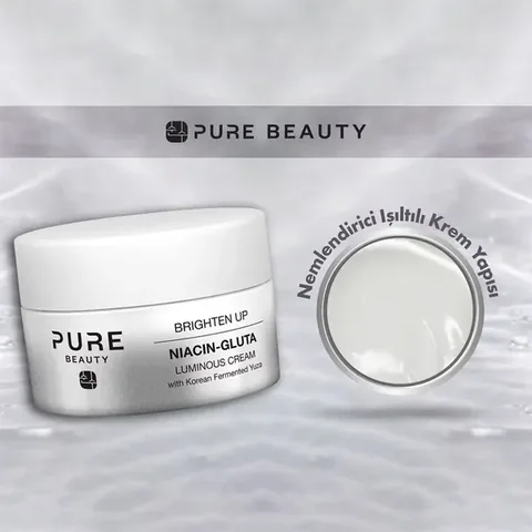 Pure Beauty Brighten Up Niacinamide-glutathione Luminous Cream 50 ml