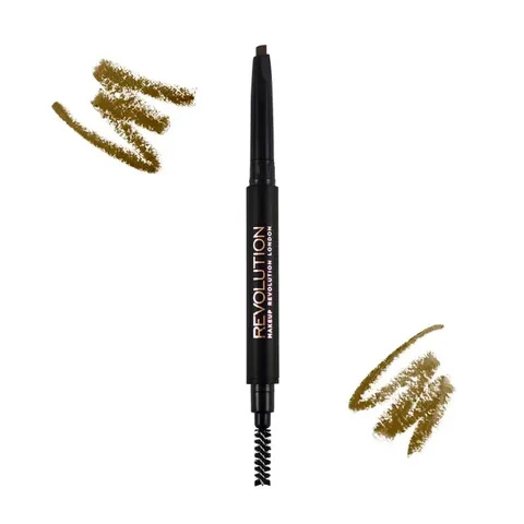 Revolution Duo Brow Pencil Light Brown