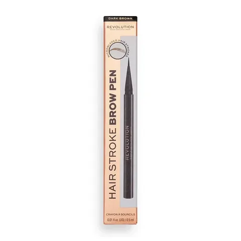 Revolution Hair Stroke Eyebrow Pencil Dark Brown