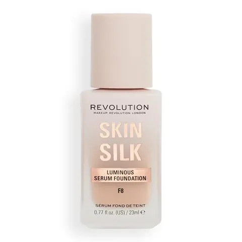 Revolution Skin Silk Serum Foundation F8