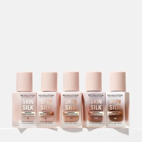 Revolution Skin Silk Serum Foundation F8