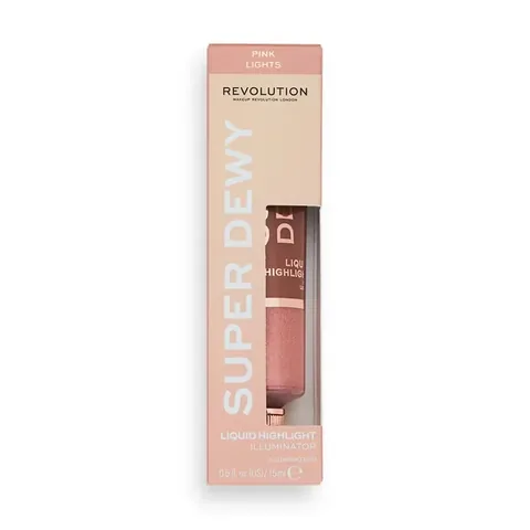 Revolution Superdewy Liquid Highlighter Pink Lights