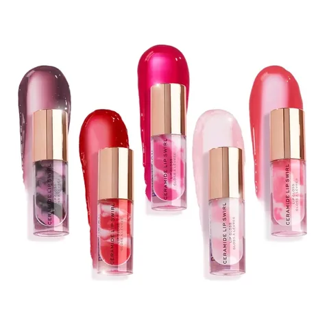 Revolution Swirl Ceramide Lip Gloss Clear