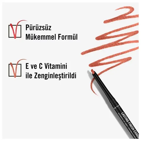 Rimmel London Lasting Finish Exaggerate Automatic Lip Pencil Rose Addiction
