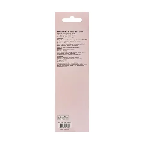 Watsons Paper Nail File 2 pack
