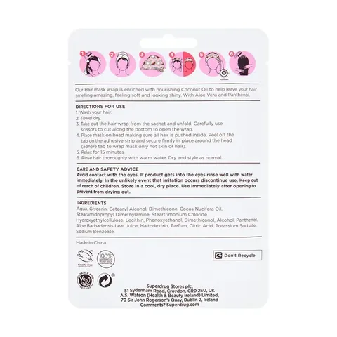 Superdrug Hair Mask Coconut Oil