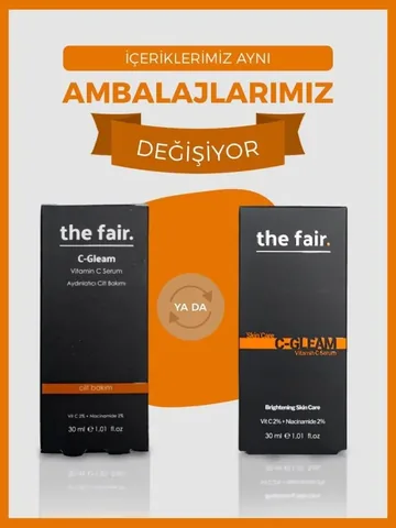 The Fair Aufhellendes Serum 2% Vitamin C und 2% Niacinamid 30 ml