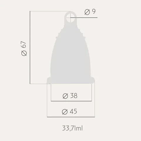 T.O.C. Menstrual Cup l