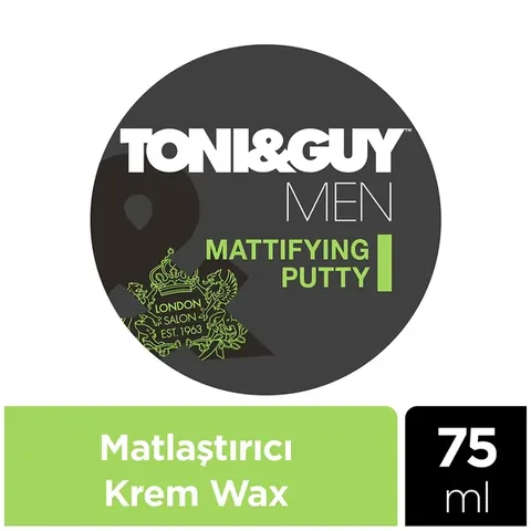 Toni Guy Natural and Matte Finish Styling Cream Wax 75 ml