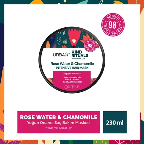 Urban Care Kind Rituals Hair Mask Rose Water230 ml